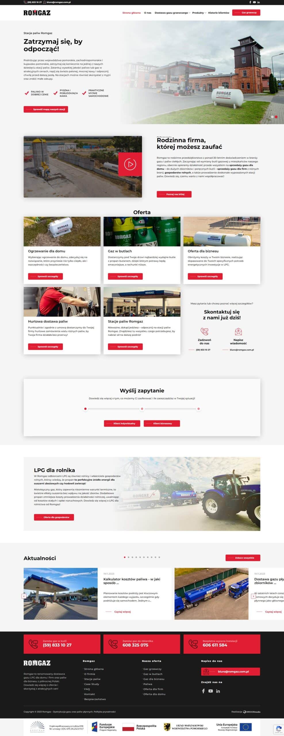 Projekt i realizacja stron internetowych