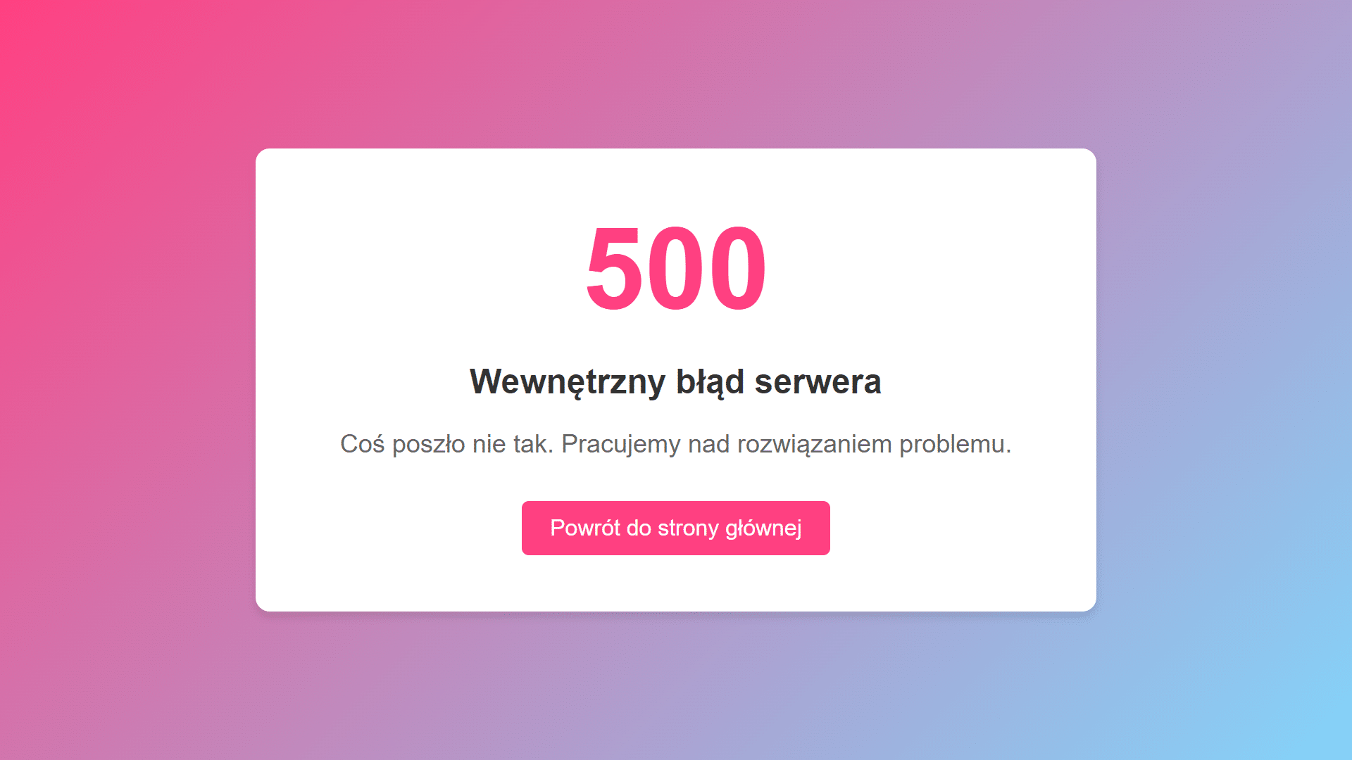Czym jest błąd 500 i jak go naprawić? –  kompleksowy poradnik