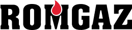 Logo Amerykańskiego Czerwonego Krzyża z symbolem czerwonego płomienia, po którym następuje nazwa organizacji zapisana czarnymi literami.