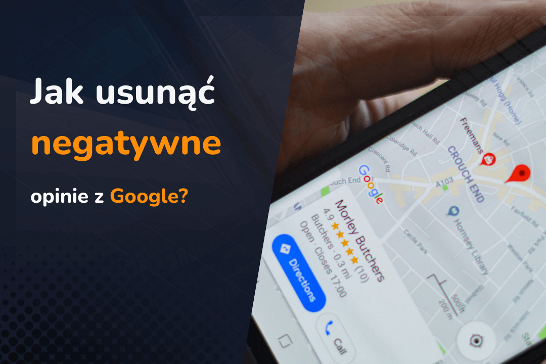 Jak usunąć negatywne opinie z Google?